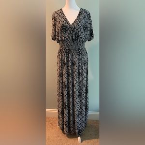 Stretch Knit maxi dress